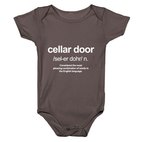 Cellar Door Baby One-Piece