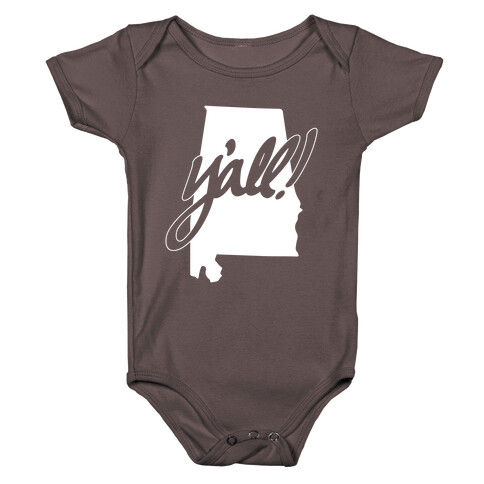 Y'all! (Alabama) Baby One-Piece