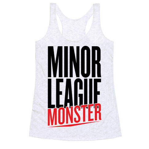 Minor League Monster Racerback Tank Top