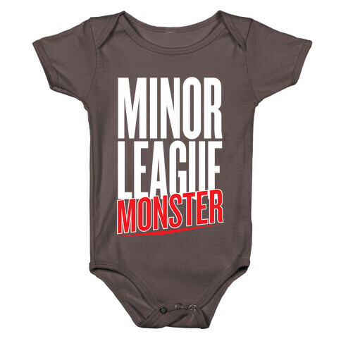 Minor League Monster Baby One-Piece