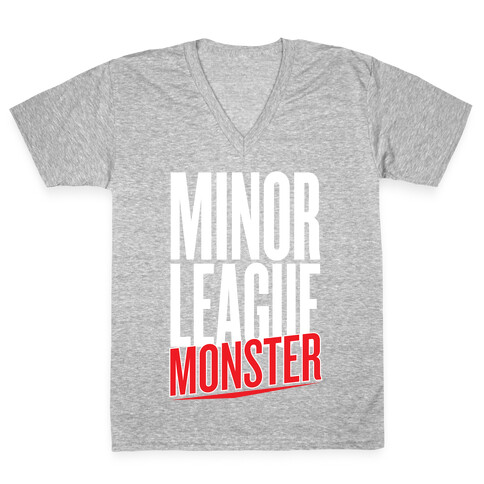 Minor League Monster V-Neck Tee Shirt