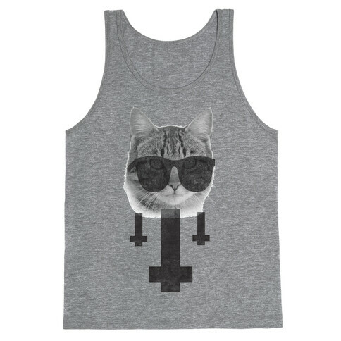 Satan Cat Tank Top