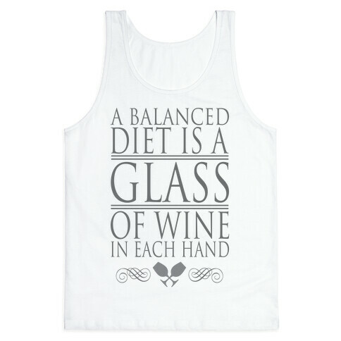 WINE DIET Tank Top