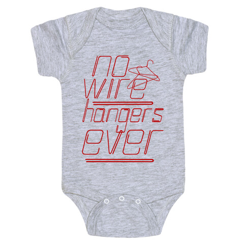 No More Wire Hangers Baby One-Piece