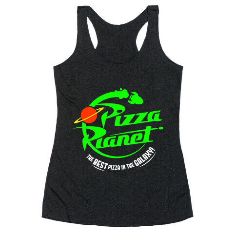 Pizza Planet Racerback Tank Top