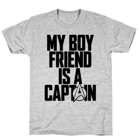 My Boyfriend Is A Captain T-Shirt