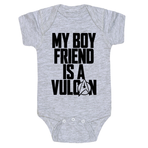 My Boyfriend Is A Vulcan Baby One-Piece