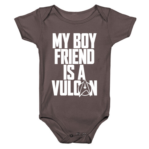 My Boyfriend Is A Vulcan Baby One-Piece