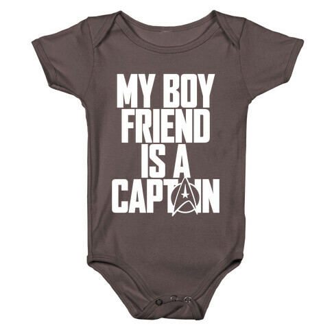 My Boyfriend Is A Captain Baby One-Piece