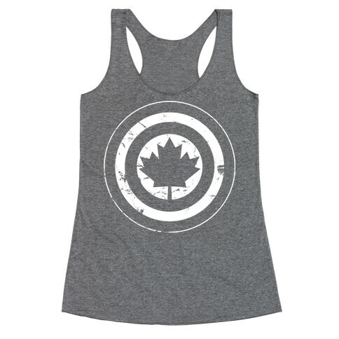 Captain Canada Racerback Tank Top