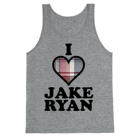 I Love Jake Ryan Tank Top