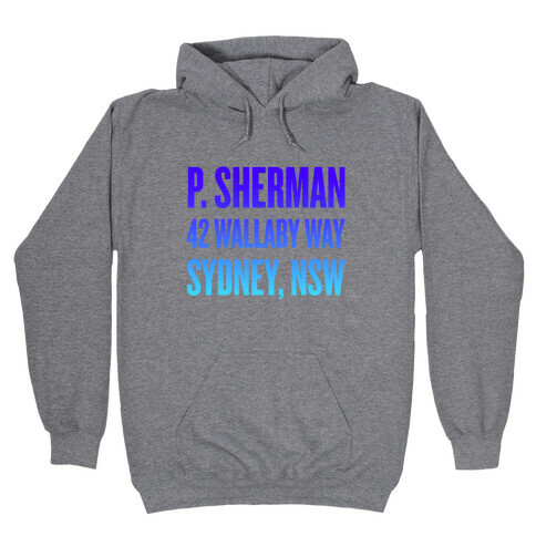 P. Sherman 42 Wallaby Way Sydney Hooded Sweatshirt