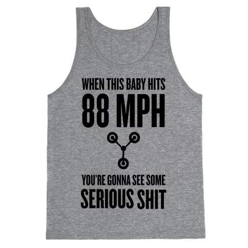 88 Miles Per Hour Tank Top