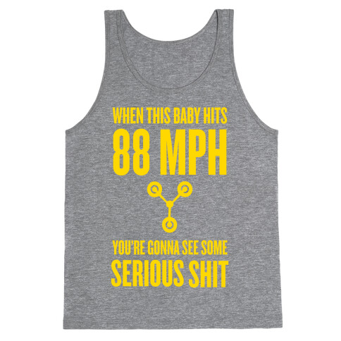 88 Miles Per Hour Tank Top