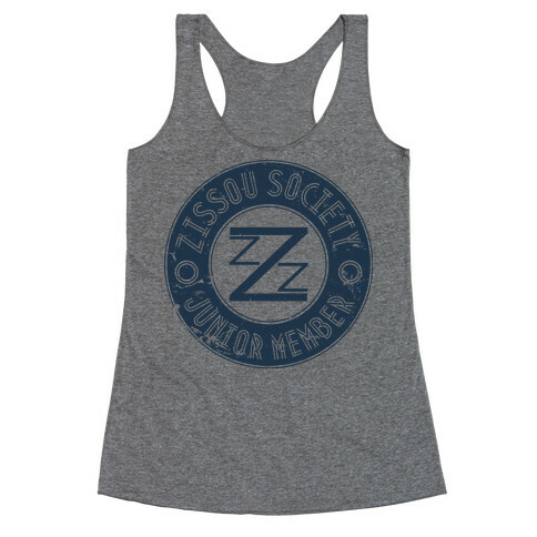 Zissou Society Junior Member Racerback Tank Top