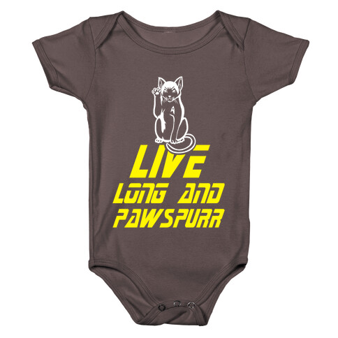 Live Long and Pawspurr Baby One-Piece
