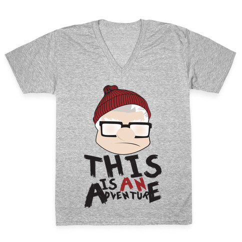 This Is An Adventure V-Neck Tee Shirt