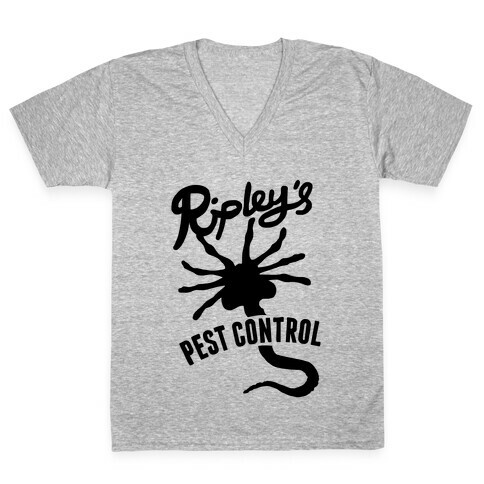 Ripley's Pest Control V-Neck Tee Shirt