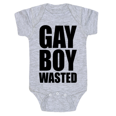 Gay Boy Wasted Baby One-Piece