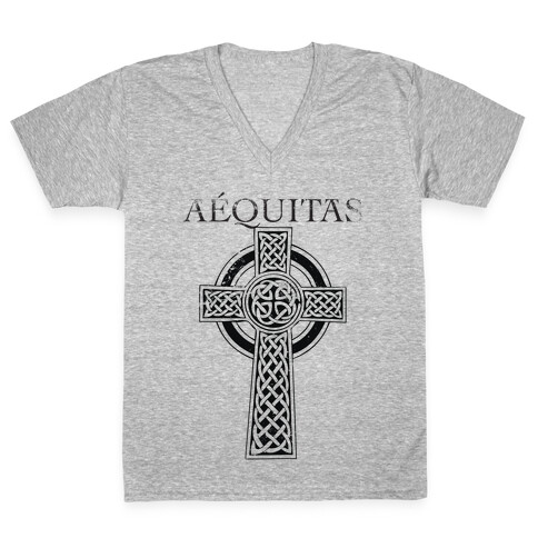 Aequitas V-Neck Tee Shirt