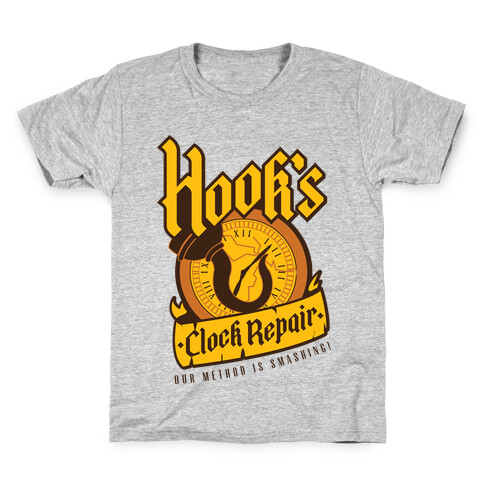 Hook's Clock Repair Kids T-Shirt