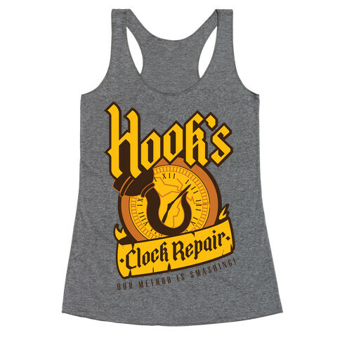 Hook's Clock Repair Racerback Tank Top