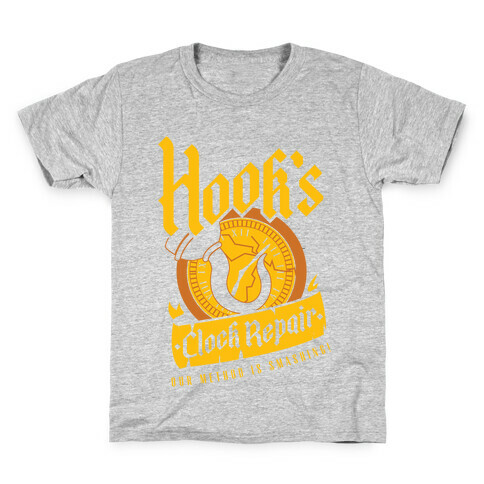 Hook's Clock Repair Kids T-Shirt