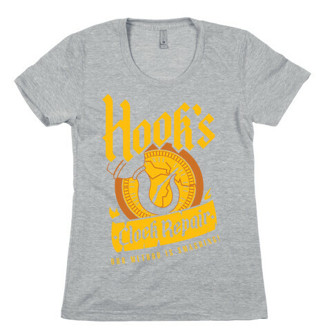 Hook's Clock Repair Womens T-Shirt