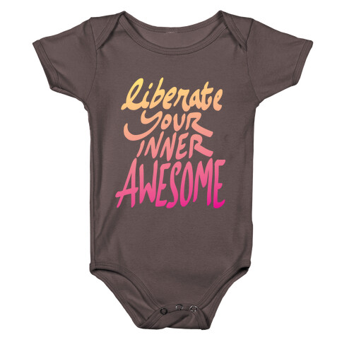 Liberate Your Inner Awesome Baby One-Piece