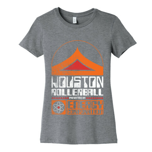 Houston Rollerball Team Womens T-Shirt