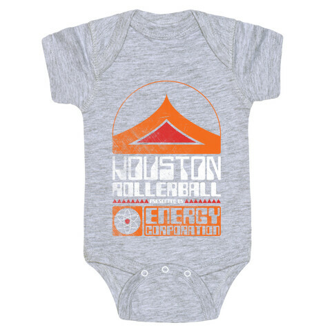 Houston Rollerball Team Baby One-Piece