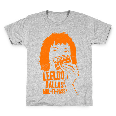 Leeloo Dallas Multipass Kids T-Shirt