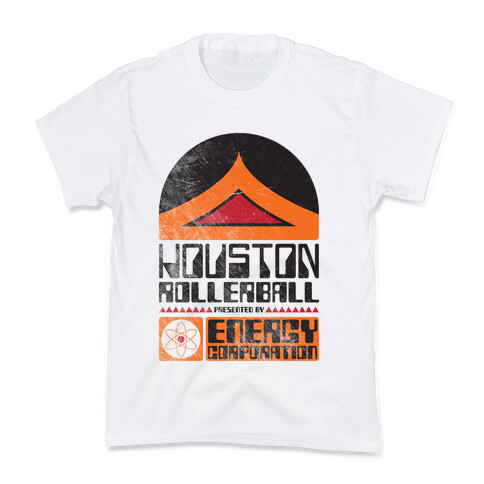 Houston Rollerball Team Kids T-Shirt