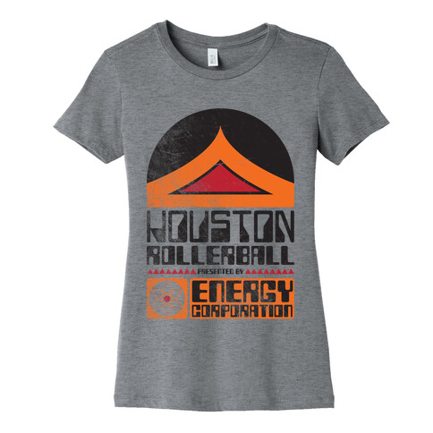 Houston Rollerball Team Womens T-Shirt