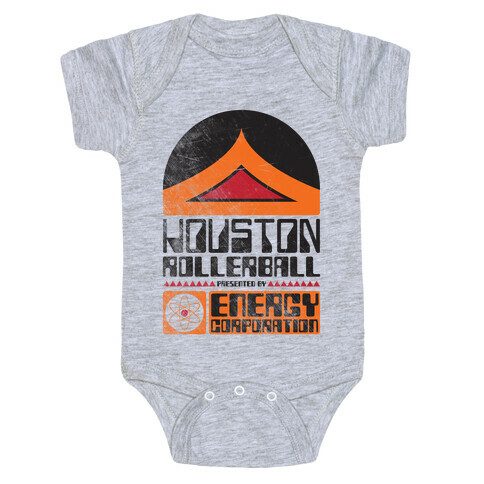 Houston Rollerball Team Baby One-Piece