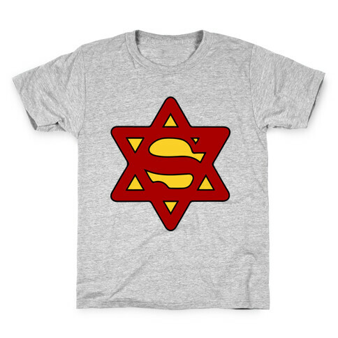Super Jewish Man Kids T-Shirt