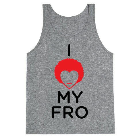 I Heart My Fro Tank Top