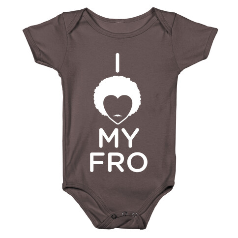 I Heart My Fro Baby One-Piece