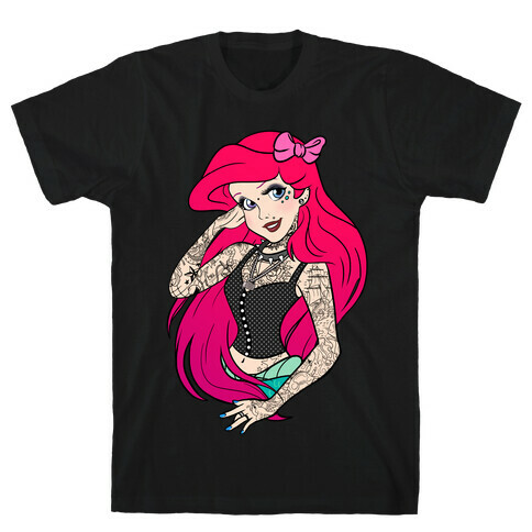 Punk Ariel Parody T-Shirt