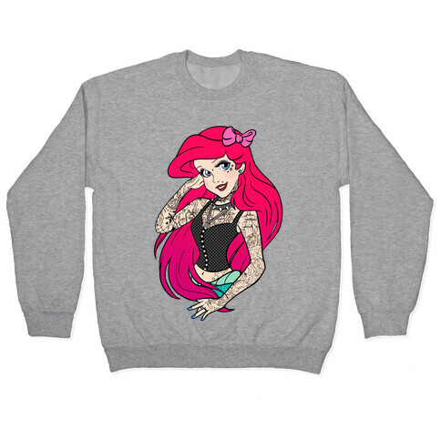 Punk Princess Mermaid Pullover