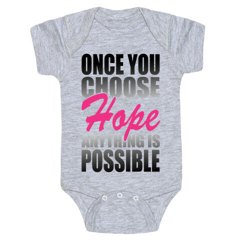 Choose Hope Baby One-Piece