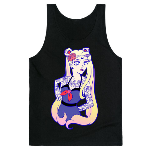 Punk Sailor Moon Tank Top