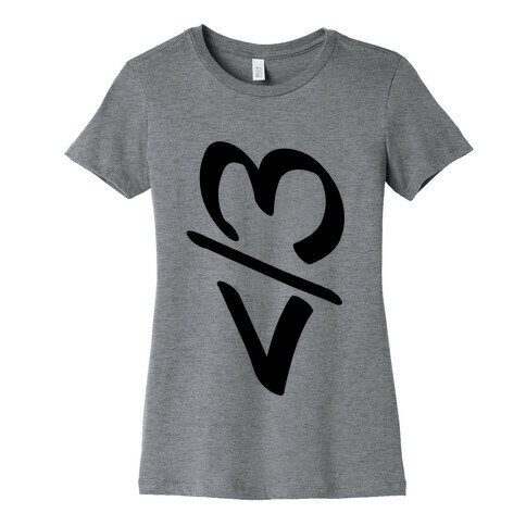 Broken Heart Womens T-Shirt