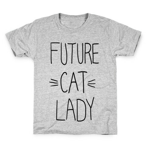 Future Cat Lady Kids T-Shirt