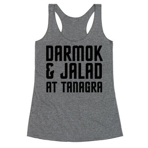 Darmok & Jalad Racerback Tank Top