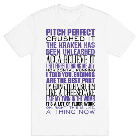 Pitch Perfect Quotes T-Shirt