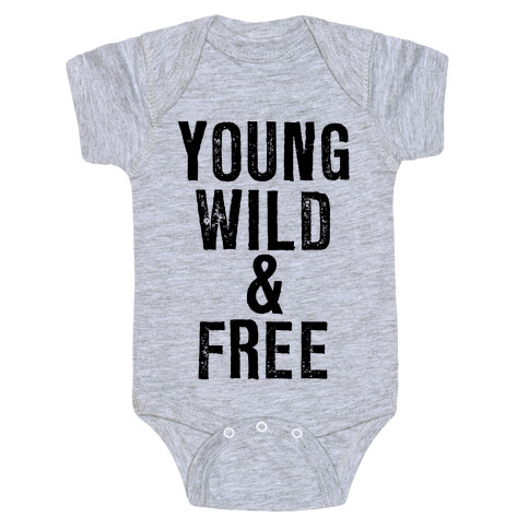 Young, Wild, & Free Baby One-Piece