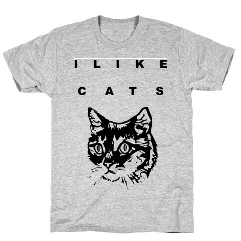 I Like Cats T-Shirt