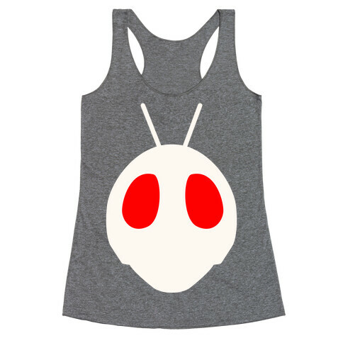 The First Rider (Helmet) Racerback Tank Top