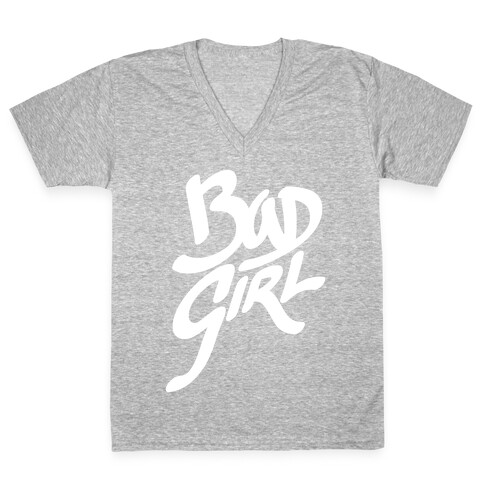 Bad Girl V-Neck Tee Shirt